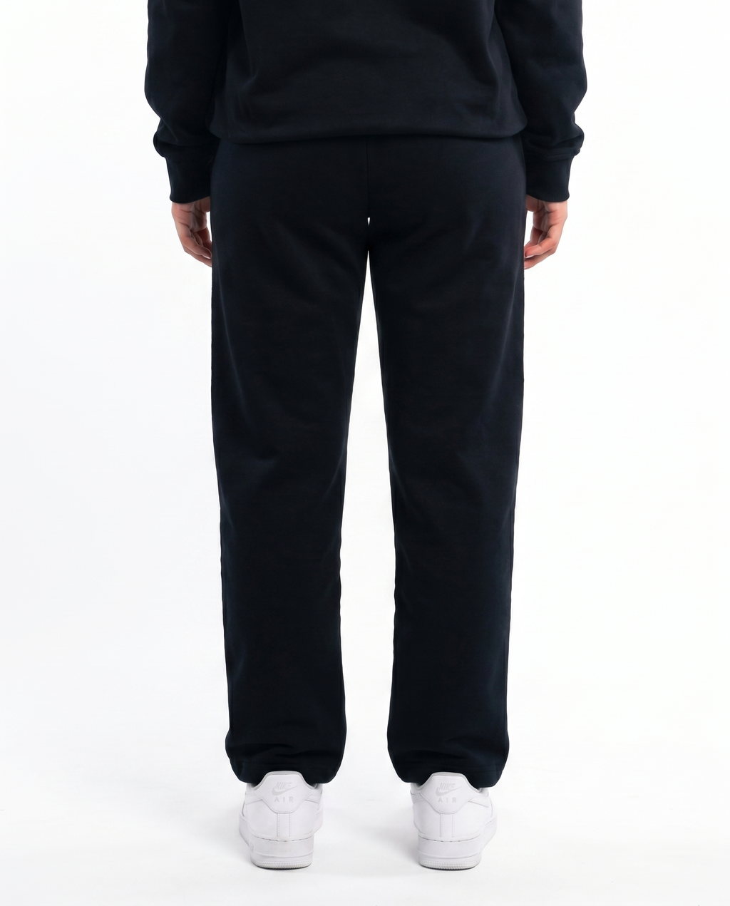UNIT13 DARK CIRCLE - Straight-Leg Sweatpants - black