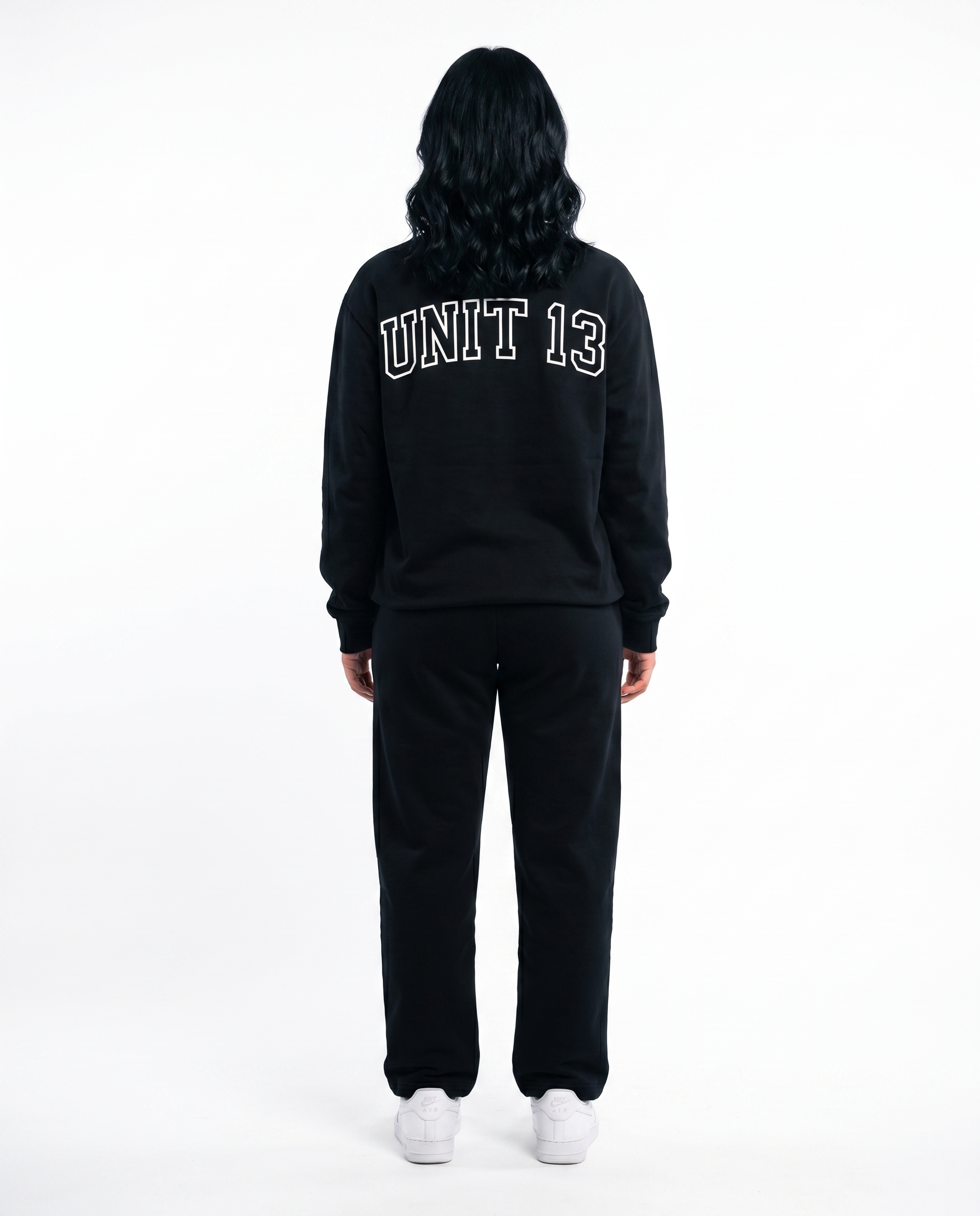 UNIT13 DARK CIRCLE - Crewneck - black