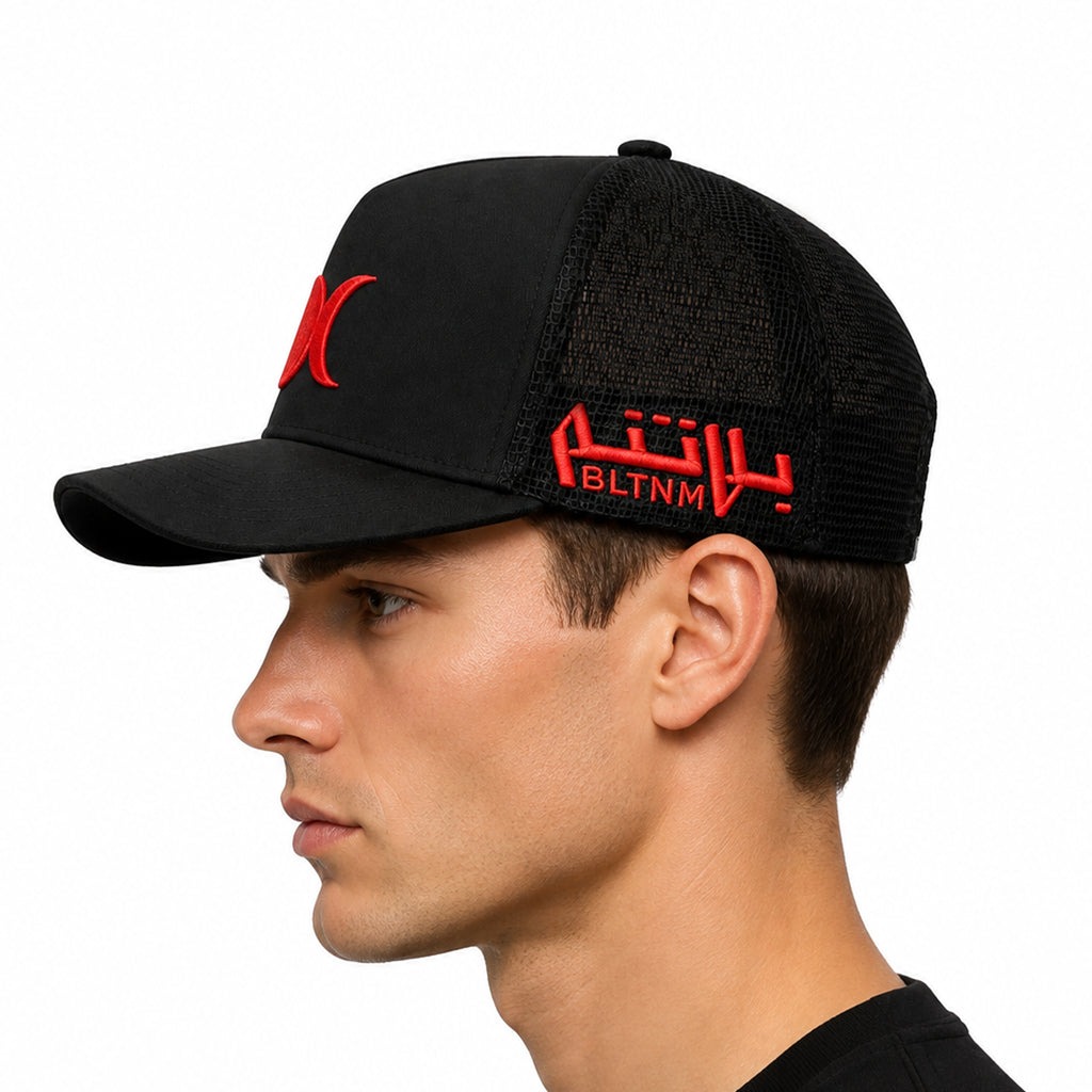 BLTNM × STYRIA × UNIT 13 COLLAB CAP - RED