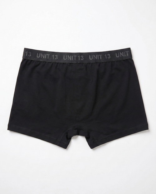UNIT13 ALES BOXER 2-PACK - black