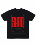 UNIT13 × SYNQ CROSSFADE – T-Shirt – Black