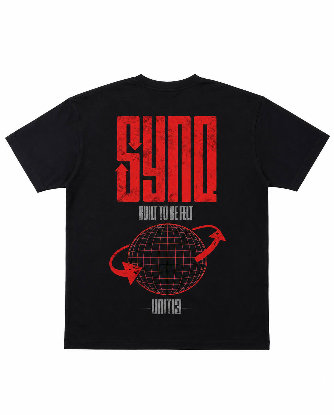 UNIT13 × SYNQ AFTERHOURS – T-Shirt – Black