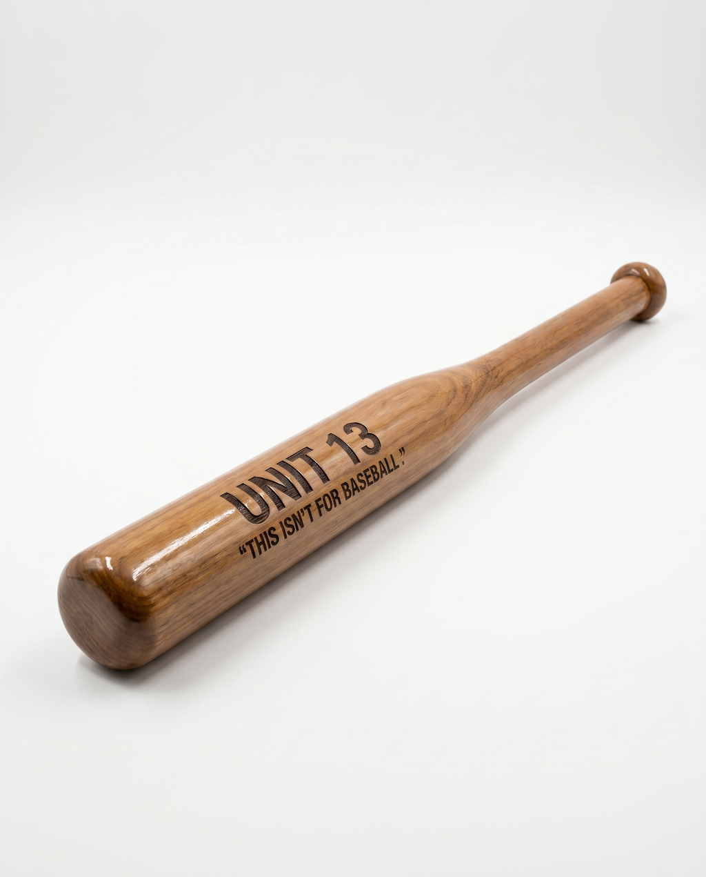UNIT13 '' THIS ISN'T FOR BASEBALL.'' Wooden Baseball Bat