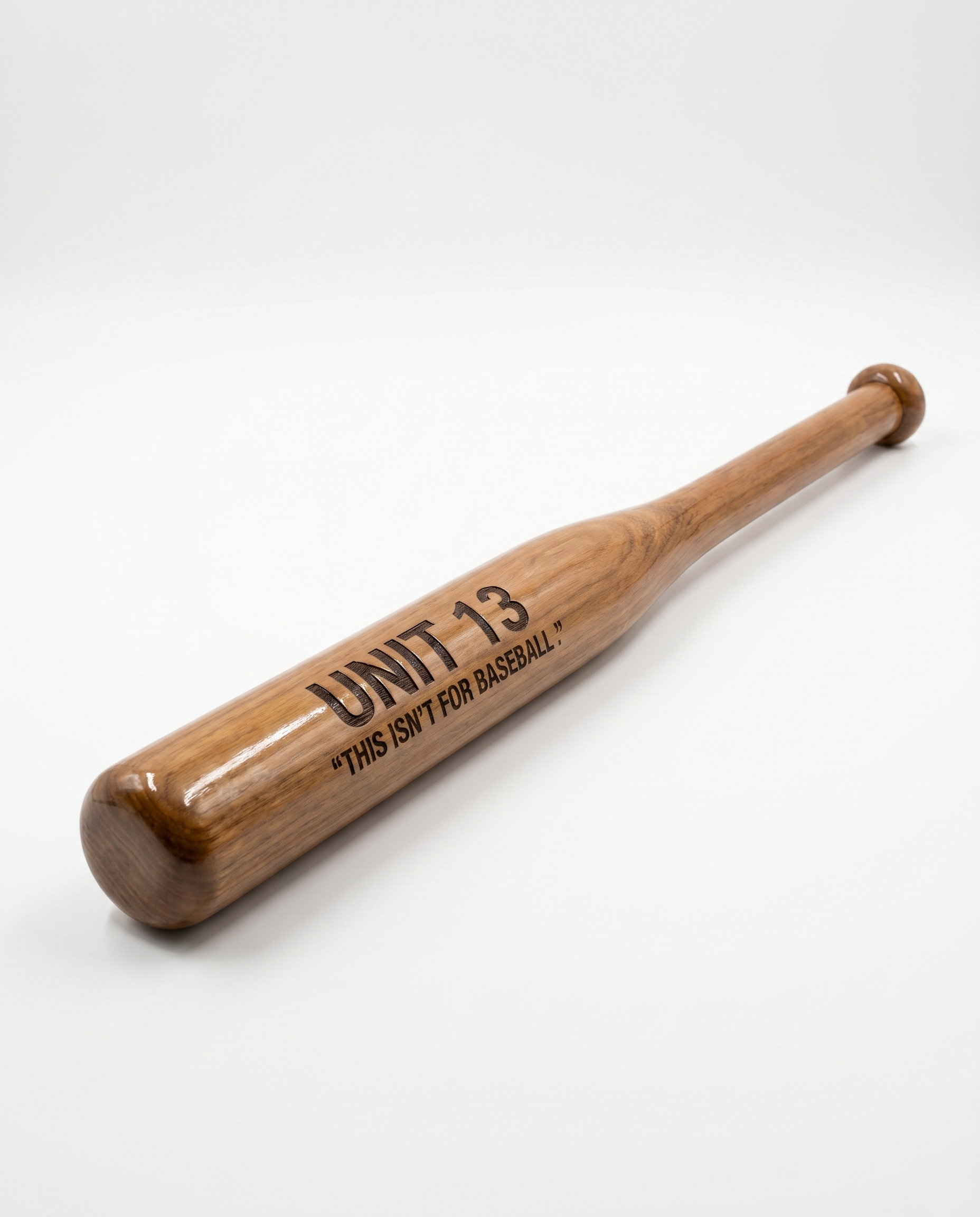 UNIT13 '' THIS ISN'T FOR BASEBALL.'' Wooden Baseball Bat