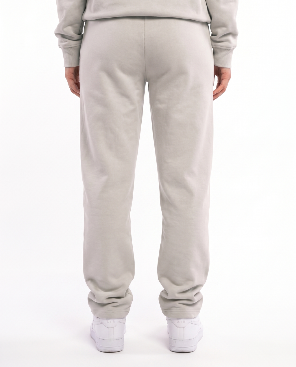 UNIT13 OUTSIDE THE CIRCLE - Straight-Leg Sweatpants - stone grey