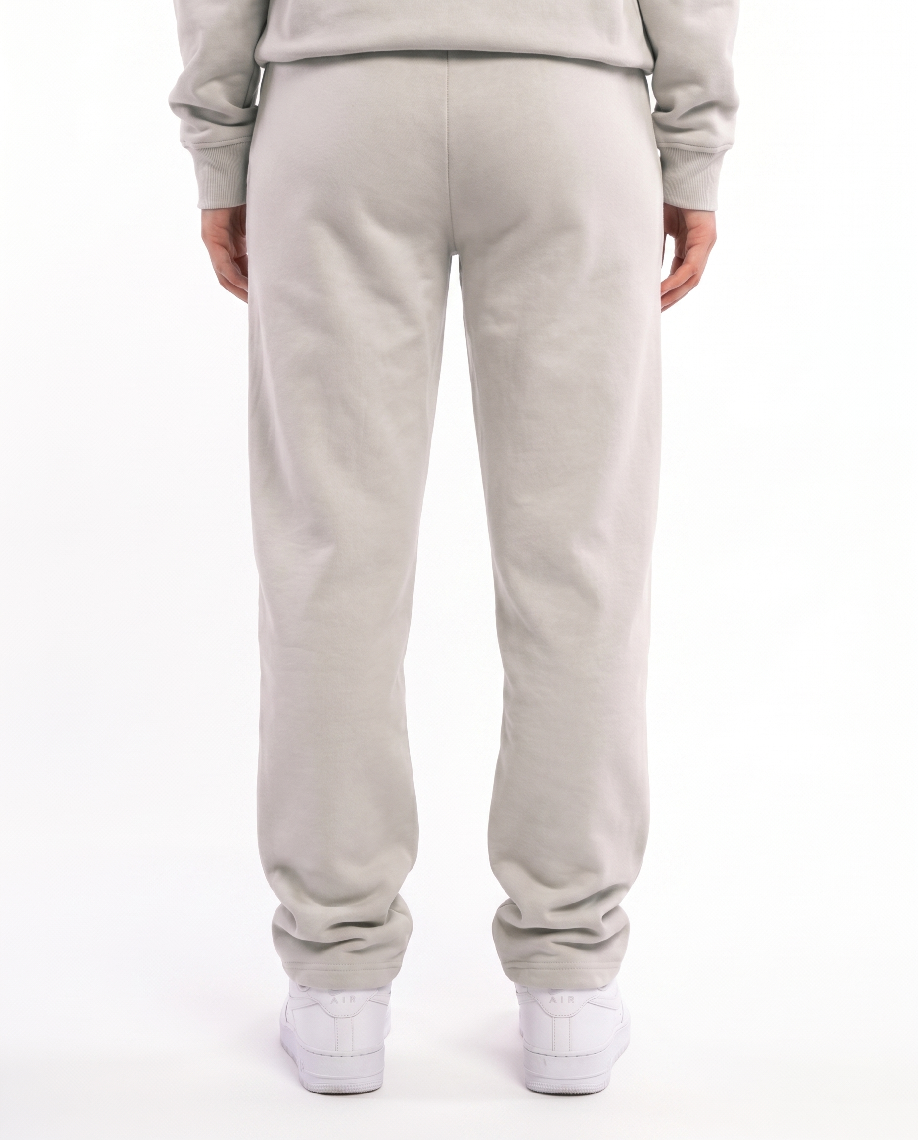 UNIT13 OUTSIDE THE CIRCLE - Straight-Leg Sweatpants - stone grey
