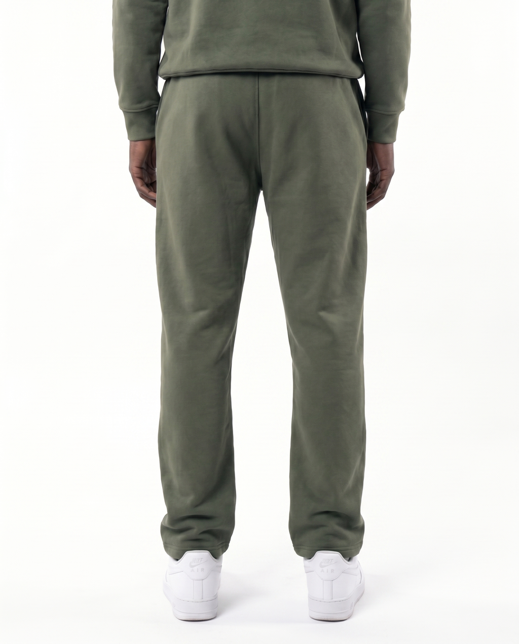 UNIT13 OUTSIDE THE CIRCLE - Straight-Leg Sweatpants - olive green