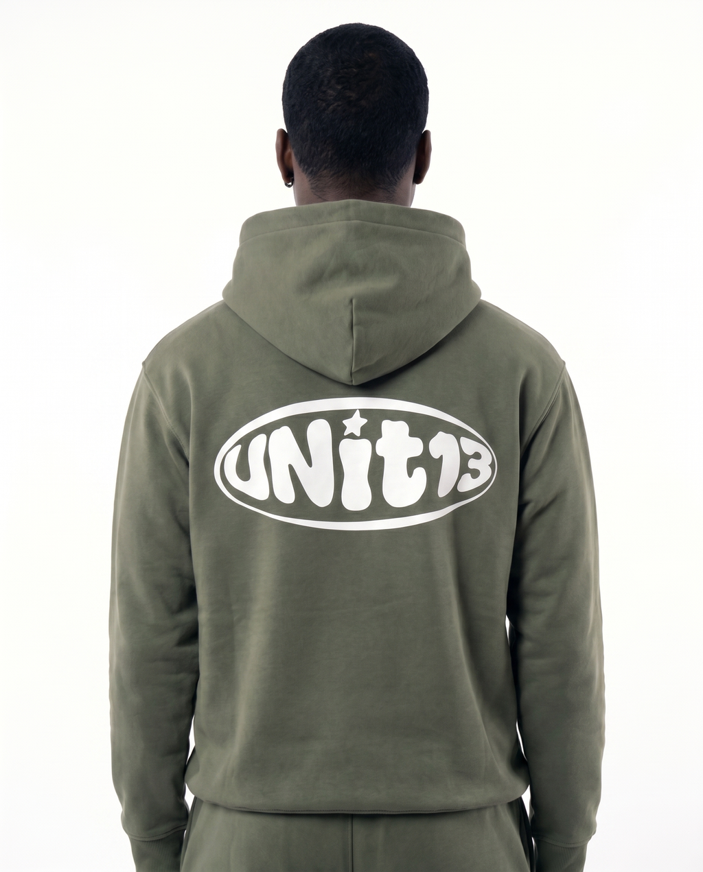 UNIT13 OUTSIDE THE CIRCLE - Hoodie - olive green