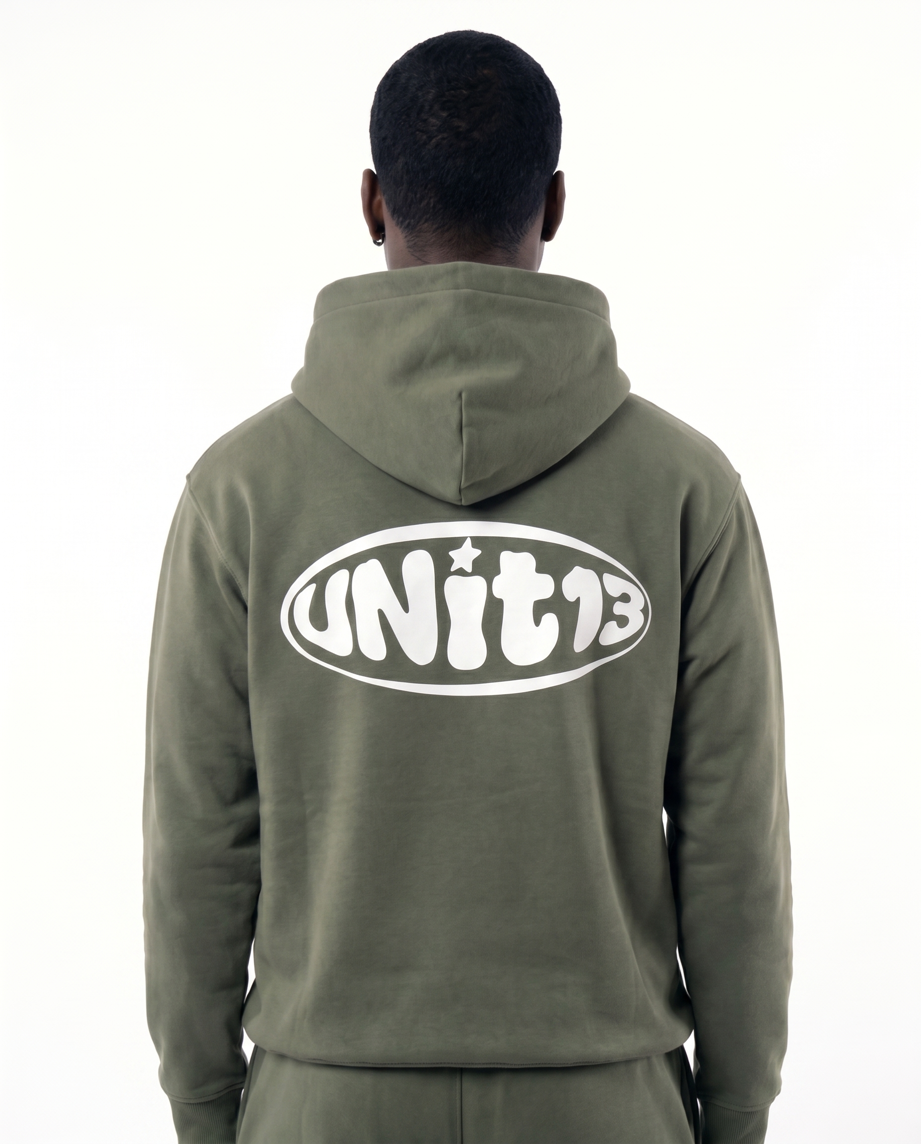 UNIT13 OUTSIDE THE CIRCLE - Hoodie - olive green