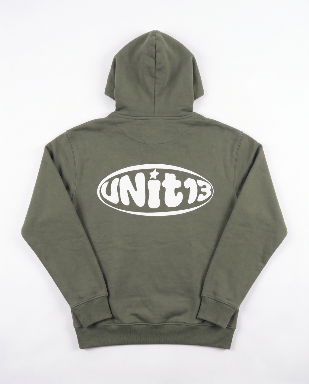 UNIT13 OUTSIDE THE CIRCLE - Hoodie - olive green
