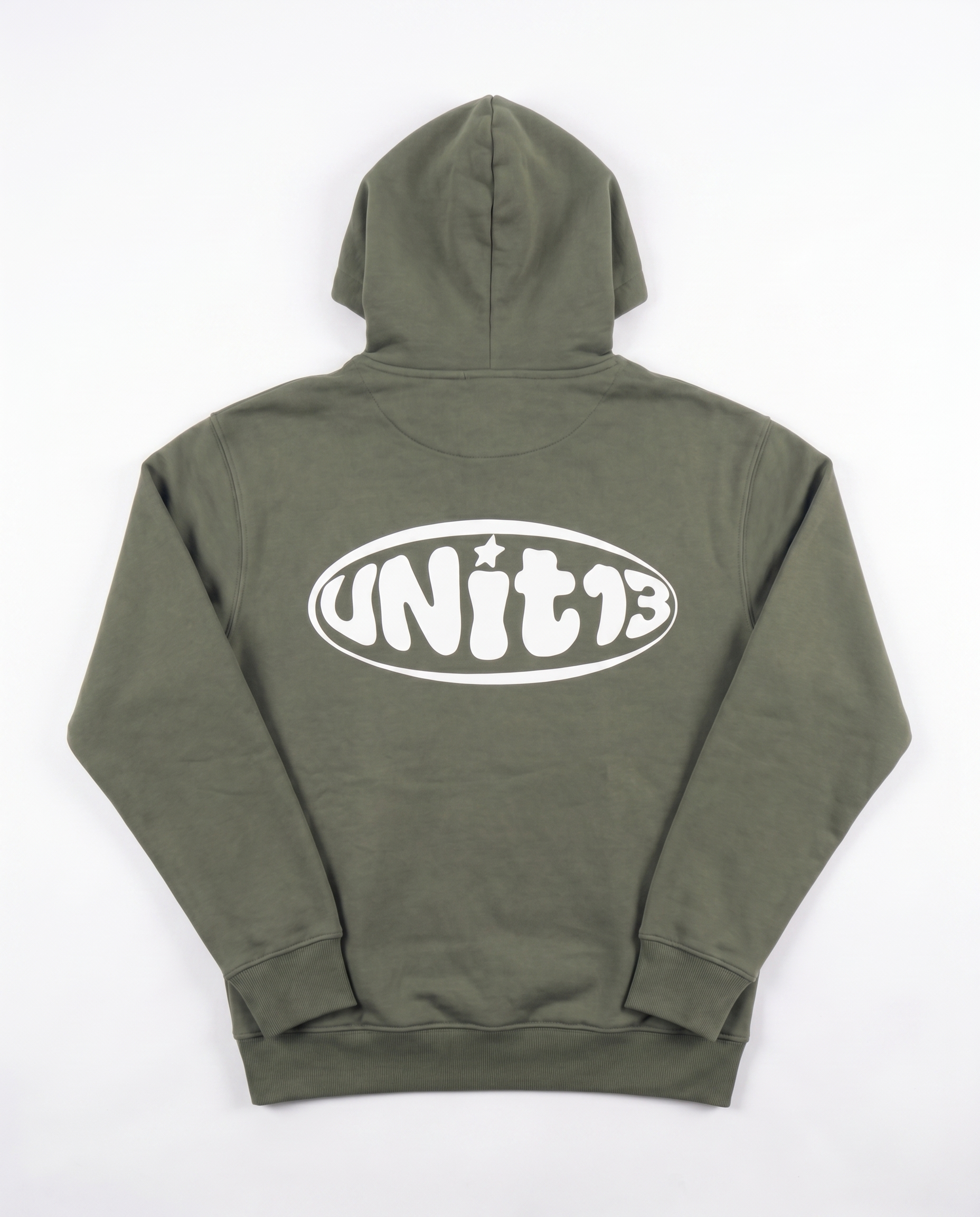 UNIT13 OUTSIDE THE CIRCLE - Hoodie - olive green