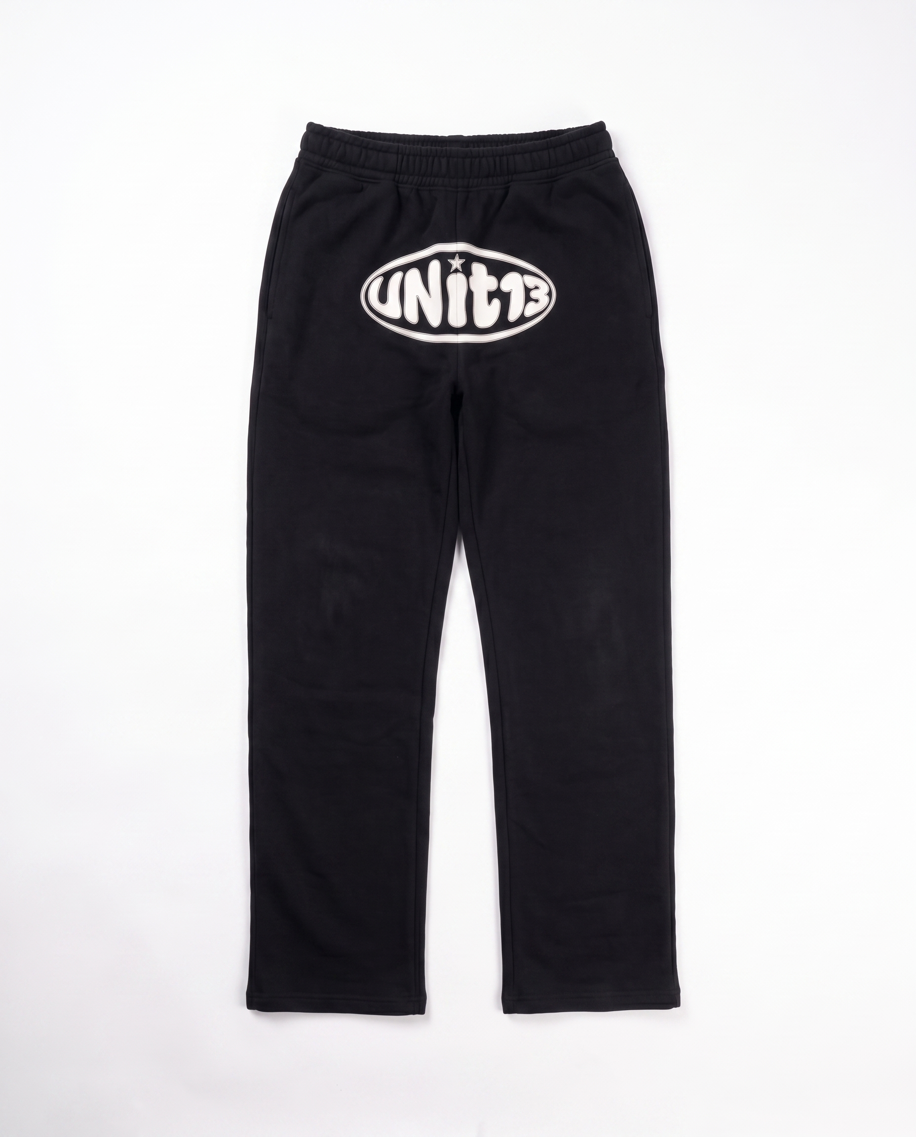 UNIT13 DARK CIRCLE - Straight-Leg Sweatpants - Black