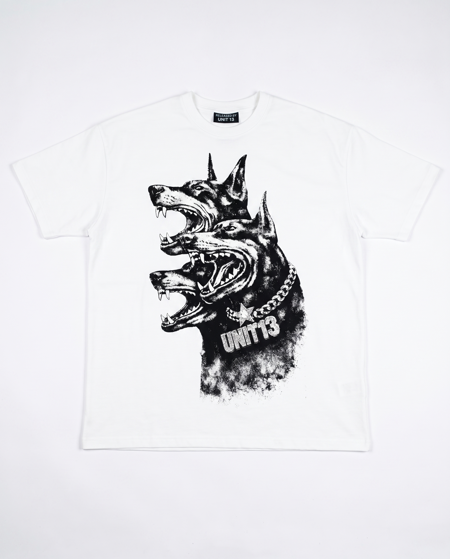UNIT13 CERBERUS - T-Shirt - white
