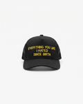 UNIT13 EVERYTHING YOU LIKE I HATED SINCE BIRTH - Cap - black/yellow
